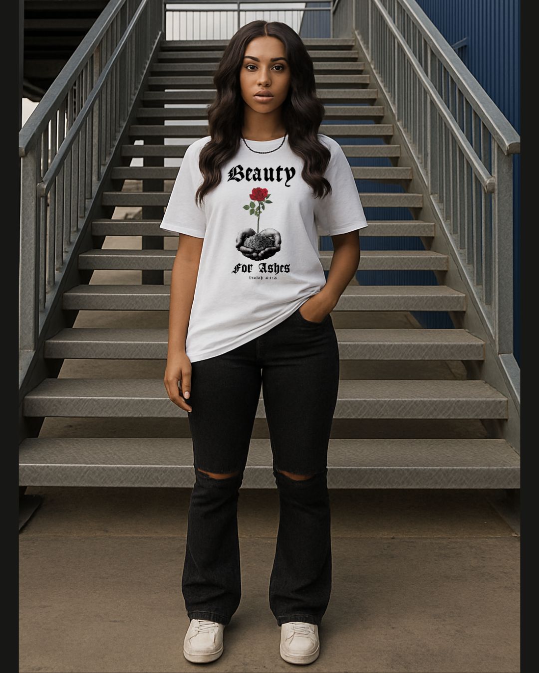 'Beauty for Ashes' Tee