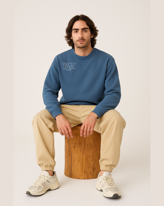 "NEW CREATION" Minimalist Sweatshirt